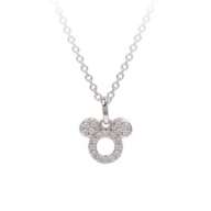 [RAVIPA] Mickey Necklace Icon Silver Mickey & Friends