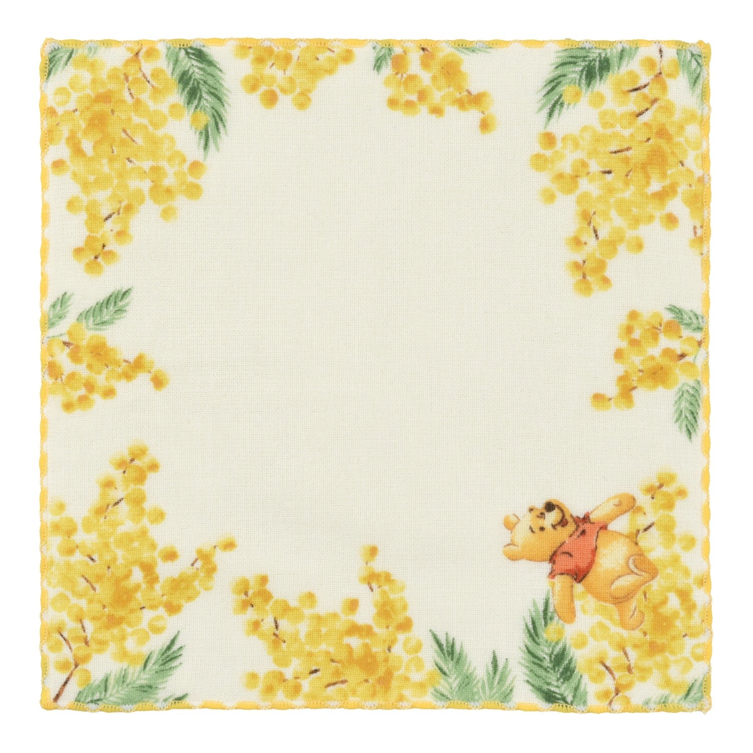 [Restock] Winnie the Pooh Mini Towel Gauze Flower Water Color