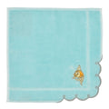 Cleo mini towel scallop