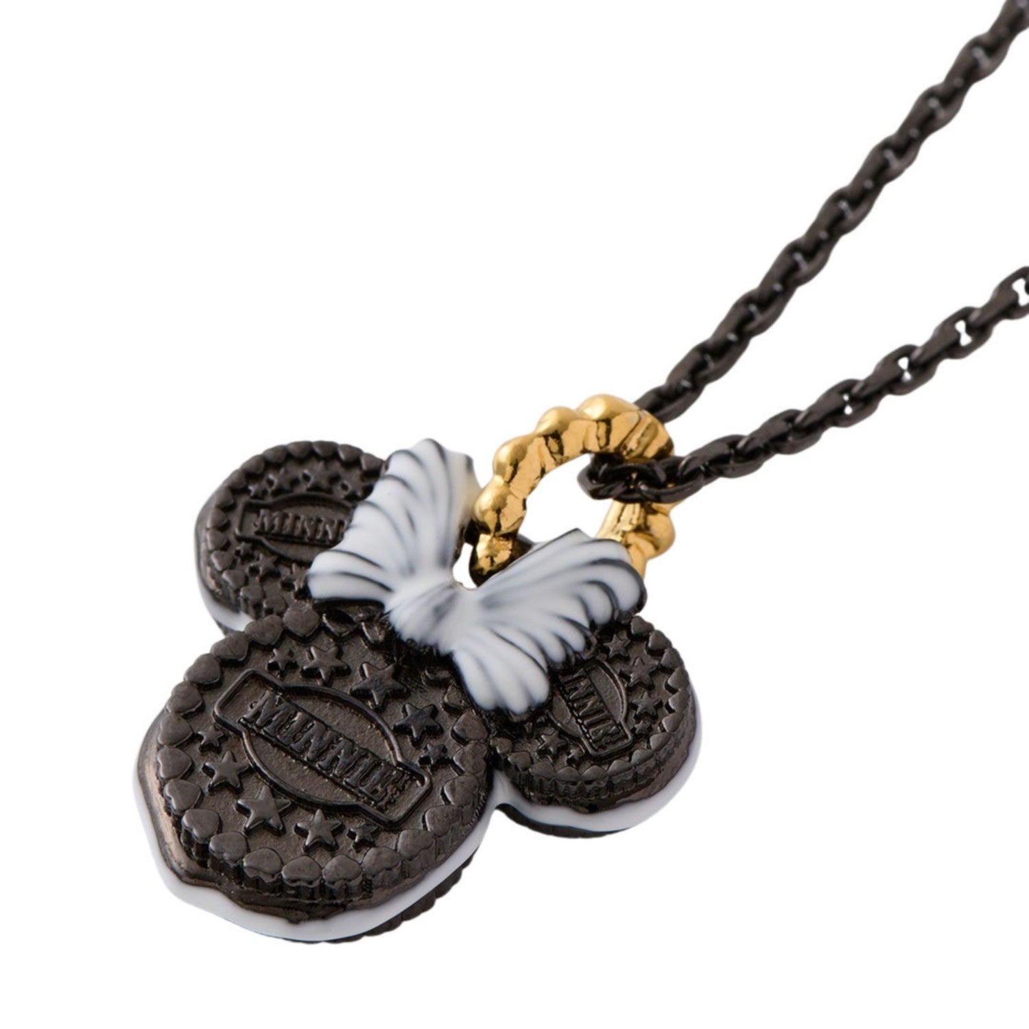 [Q-pot] Minnie Mouse/Necklace Cocoa Cookie