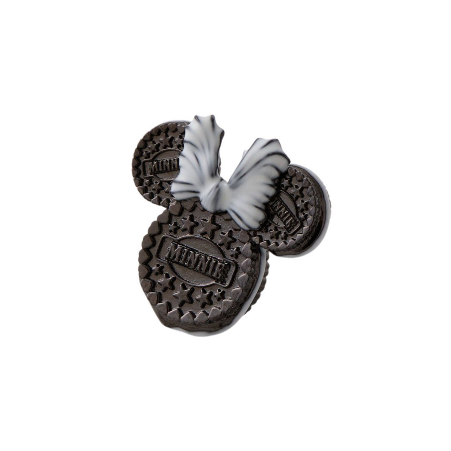 [Q-pot] Minnie Mouse/Earrings Cocoa Cookie
