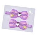 [Restock] Rapunzel Hair Clip Set Color Clip Stone Ribbon MAEGAMI Hair Zakka