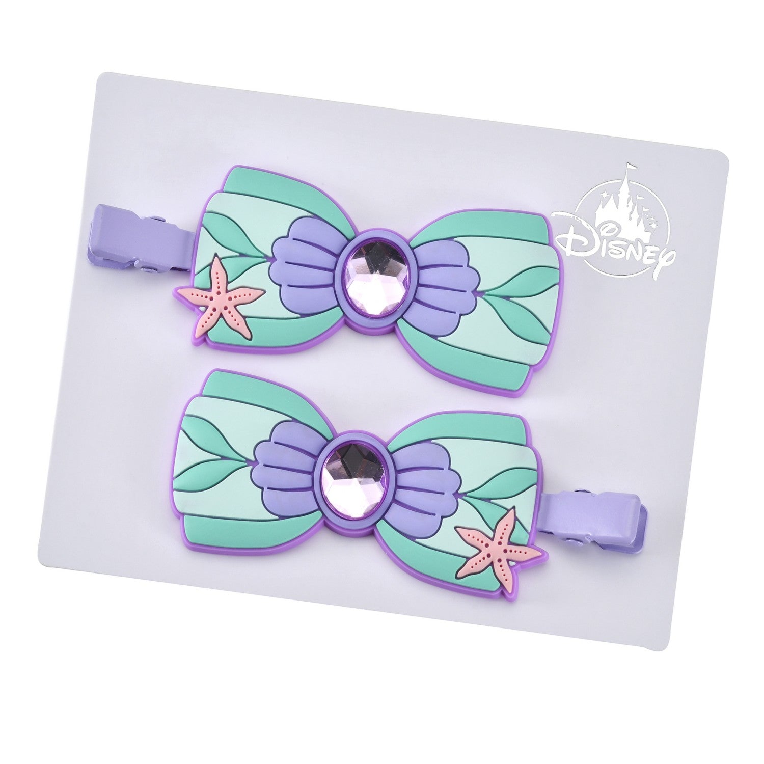 Ariel Hair Clip Set Color Clip Stone Ribbon MAEGAMI Hair Zakka