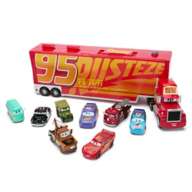 Cars Friction Car/Pullback Car Set Talking & Light Up Mack Hauler