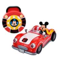 Mickey Toy Remote Control Car Light Up & Sound Roadster