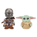 Star Wars Mandalorian & Grogu Plush Toy Set Disney stanDs May the 4th