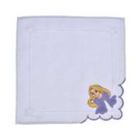 Rapunzel Mini Towel Ribbon Scallop Disney Princess
