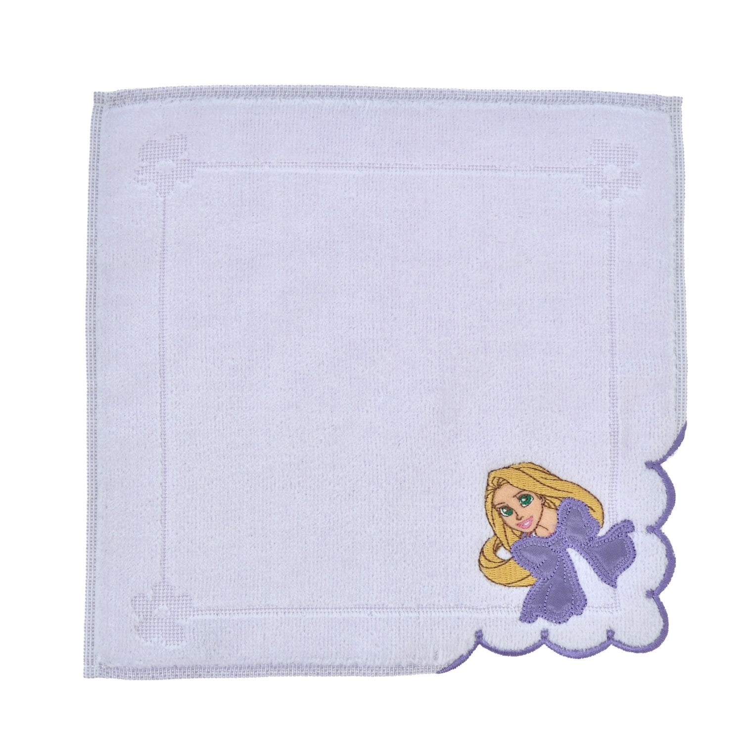 Rapunzel Mini Towel Ribbon Scallop Disney Princess