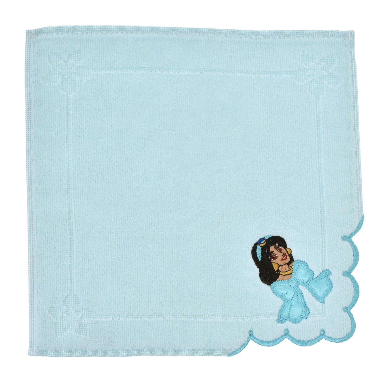 Jasmine Mini Towel Ribbon Scallop Disney Princess
