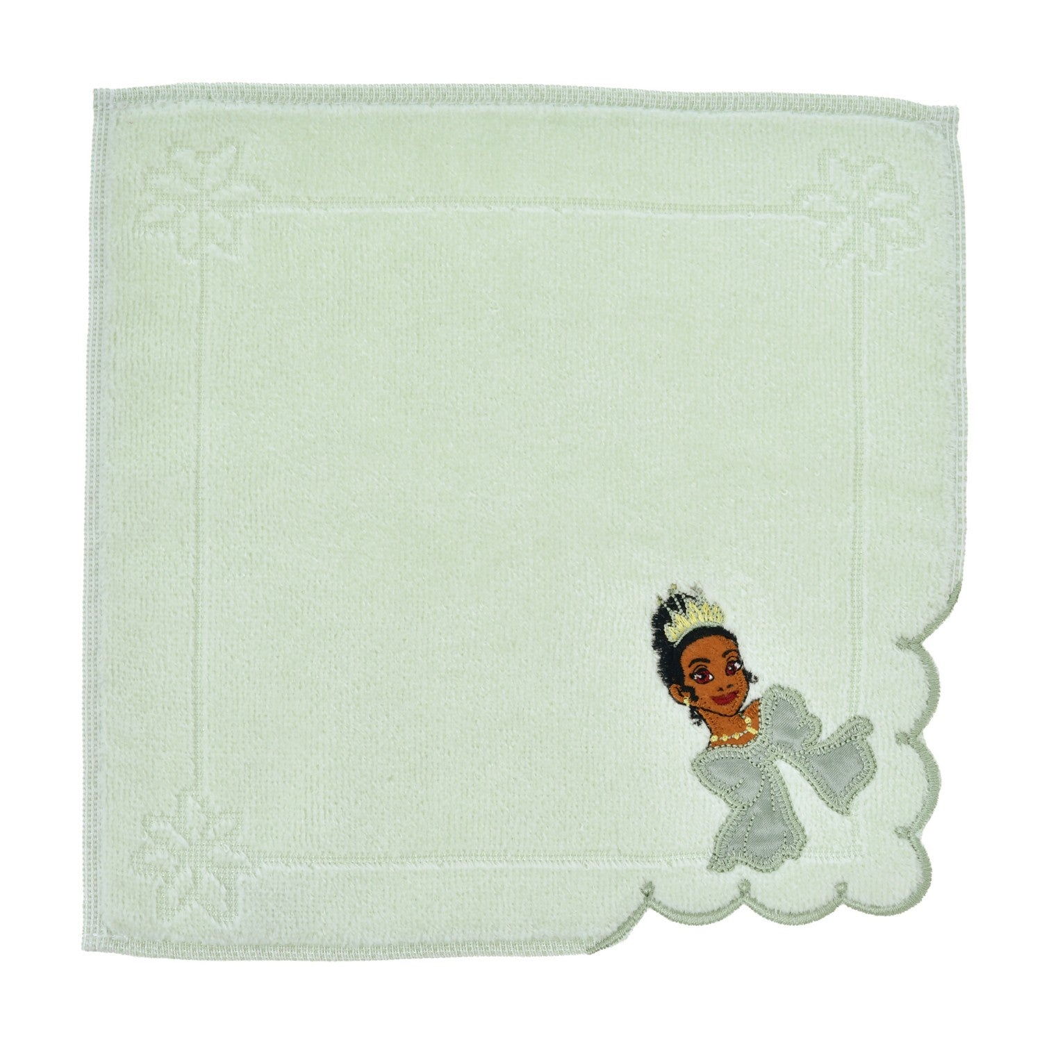 Tiana Mini Towel Ribbon Scallop Disney Princess