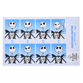 Jack Skellington Seal/Sticker ID Photo Style Sticker Collection