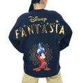 [Spirit Jersey] Mickey Long Sleeve T-Shirt Blue XL Disney FANTASIA 85TH