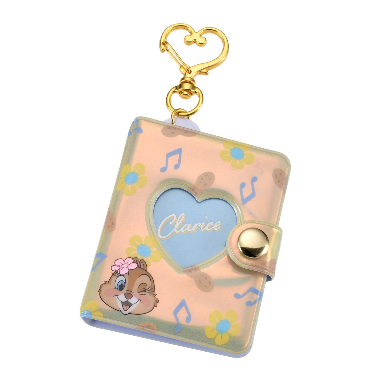 Clarice Keychain/Keychain Holder Type Album Clear Window Aurora Key chain Fes