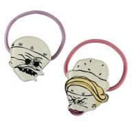 Dr. Finkelstein & Jewel Hair Pony Set Face Die Cut Tim Burton The Nightmare Before Christmas