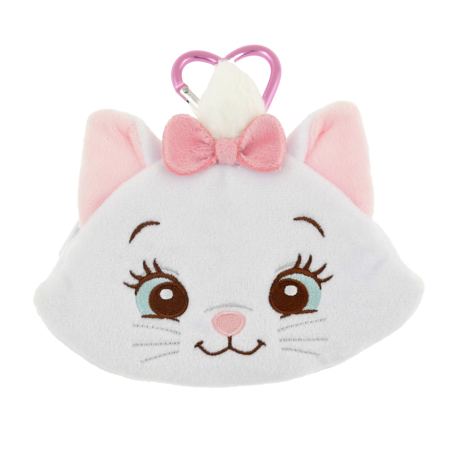 Marie Fashionable Cat Pouch with Carabiner Face