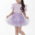 [For Kids] Rapunzel & Pascal Kids Skirt Tutu Purple 110