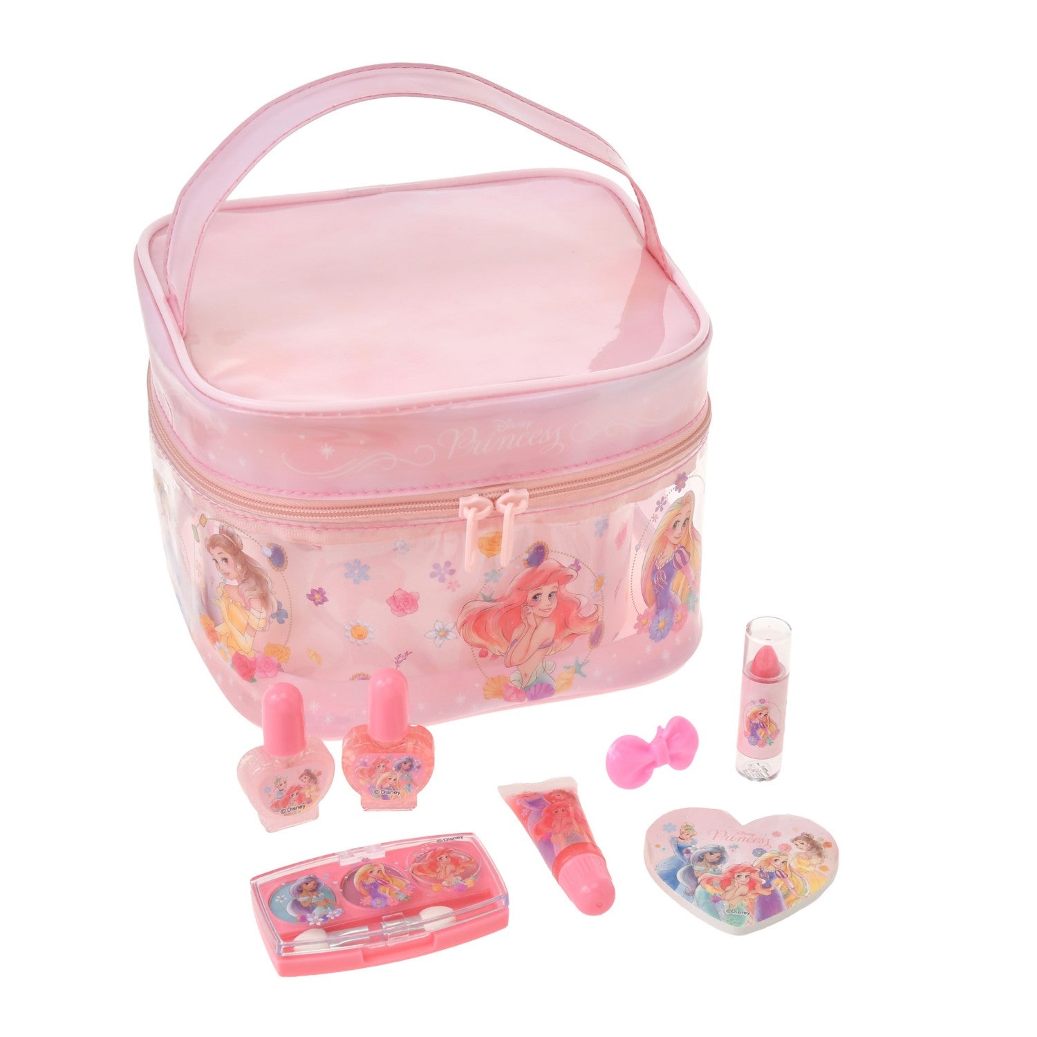 [For Kids] Disney Princess Kids Cosmetic Set with Vanity Bag Motif