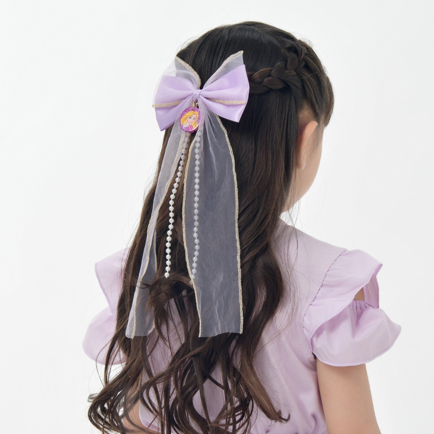 [Restock] [For Kids] Rapunzel Hair Clip Long Ribbon