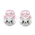 [Restock] Marie Fashionable Cat Hair Clip Mini Set Clear Face Hair Zakka