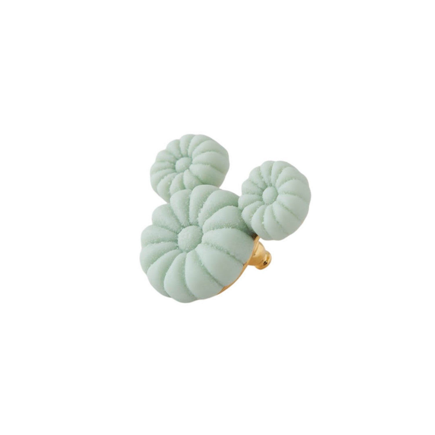 [Q-Pot] Mickey Mouse/Earrings Matcha Wasanbon