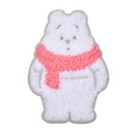 Winnie the Pooh Seal/Sticker Die Cut Embroidery Sticker Collection WHITE POOH