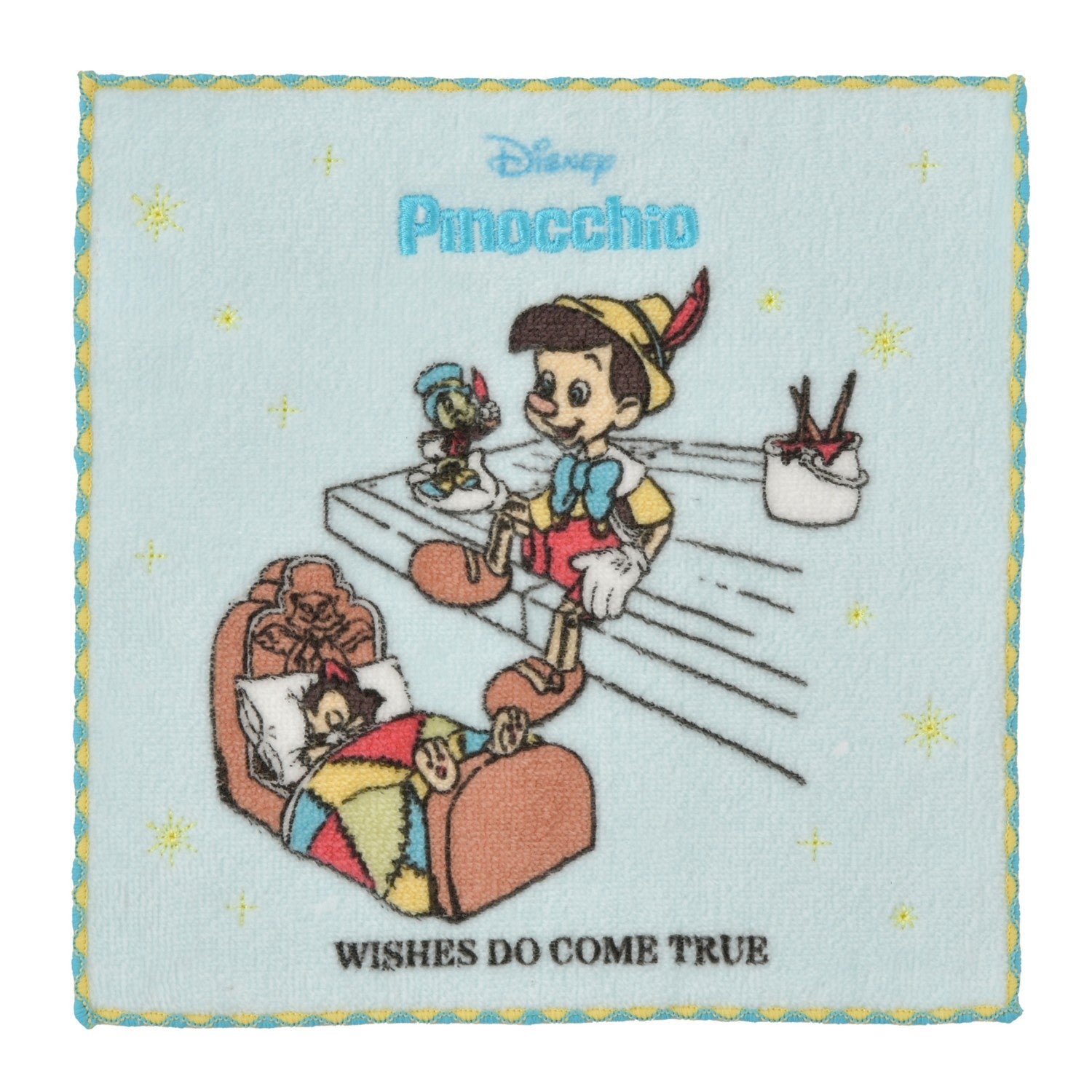 [Restock] Pinocchio, Jiminy Cricket, Figaro Mini Towel Story