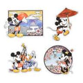 [Restocked] Mickey & Friends Seals/Stickers Die Cut Japanese Paper Style Japan Sticker Collection