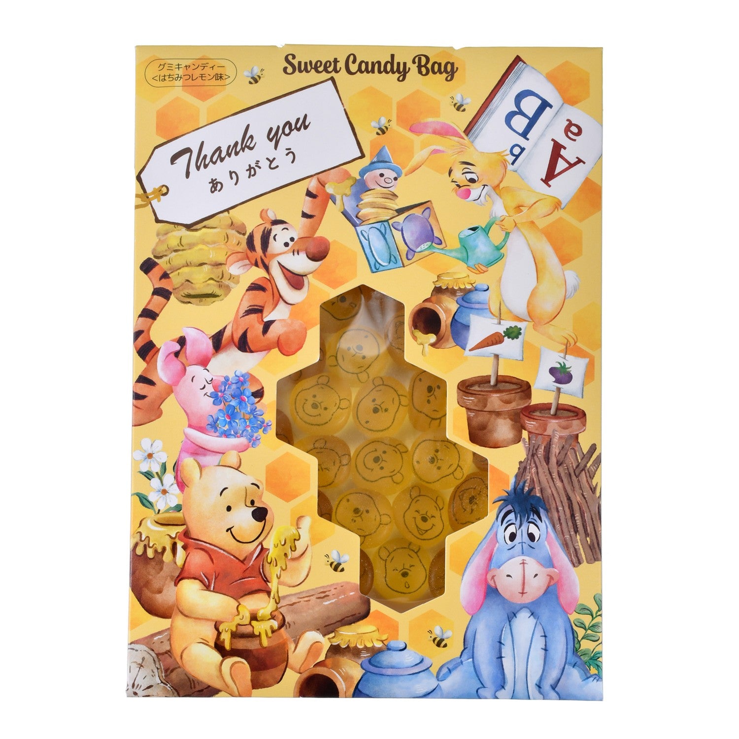 [Restock] Pooh & Friends Gummy Thank You Message Splendid Colors