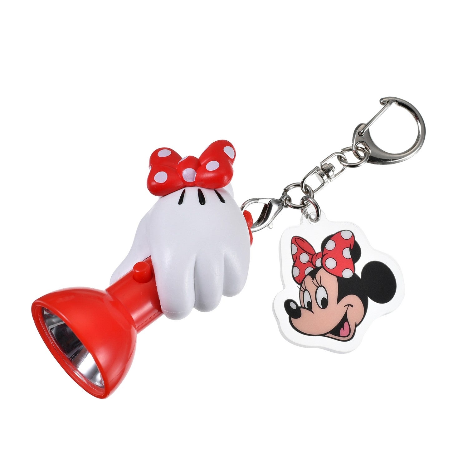 [Restocked] Minnie key chain/key chain light up flashlight style Key chain Fes