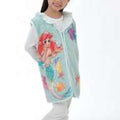 [Restock] [For Kids] Ariel & Flounder Kids Vest Sleeper Motif Green ENJOY WINTER