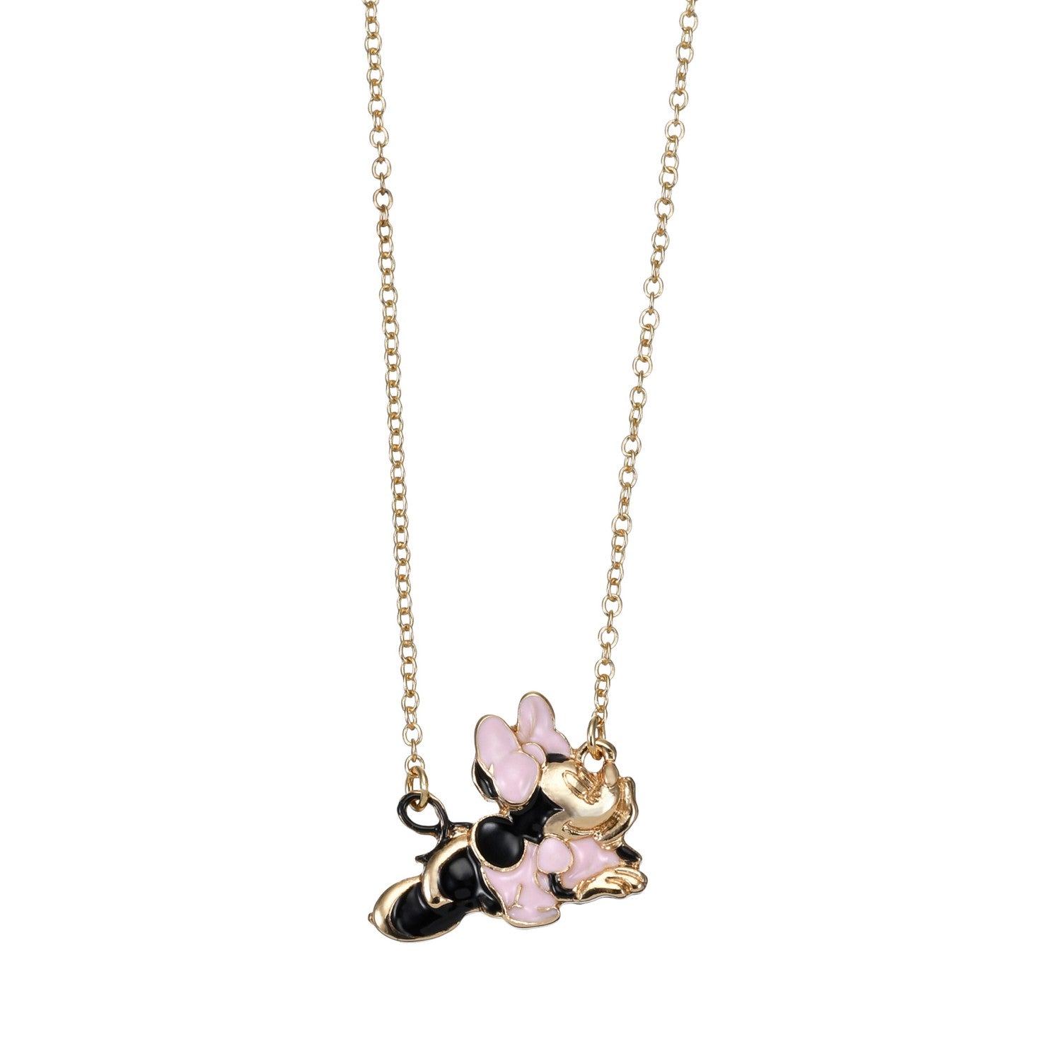 minnie necklace character motif