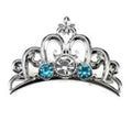 [Restock] Cinderella Hair Clip Tiara Metal Color