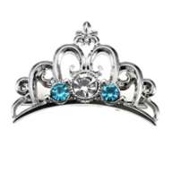 [Restock] Cinderella Hair Clip Tiara Metal Color
