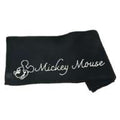 Mickey Scarf Knit Line Art Black MAGICAL LABEL