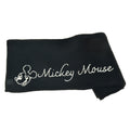 Mickey Scarf Knit Line Art Black MAGICAL LABEL