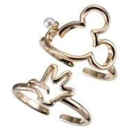 Mickey ring/ring set face hand line