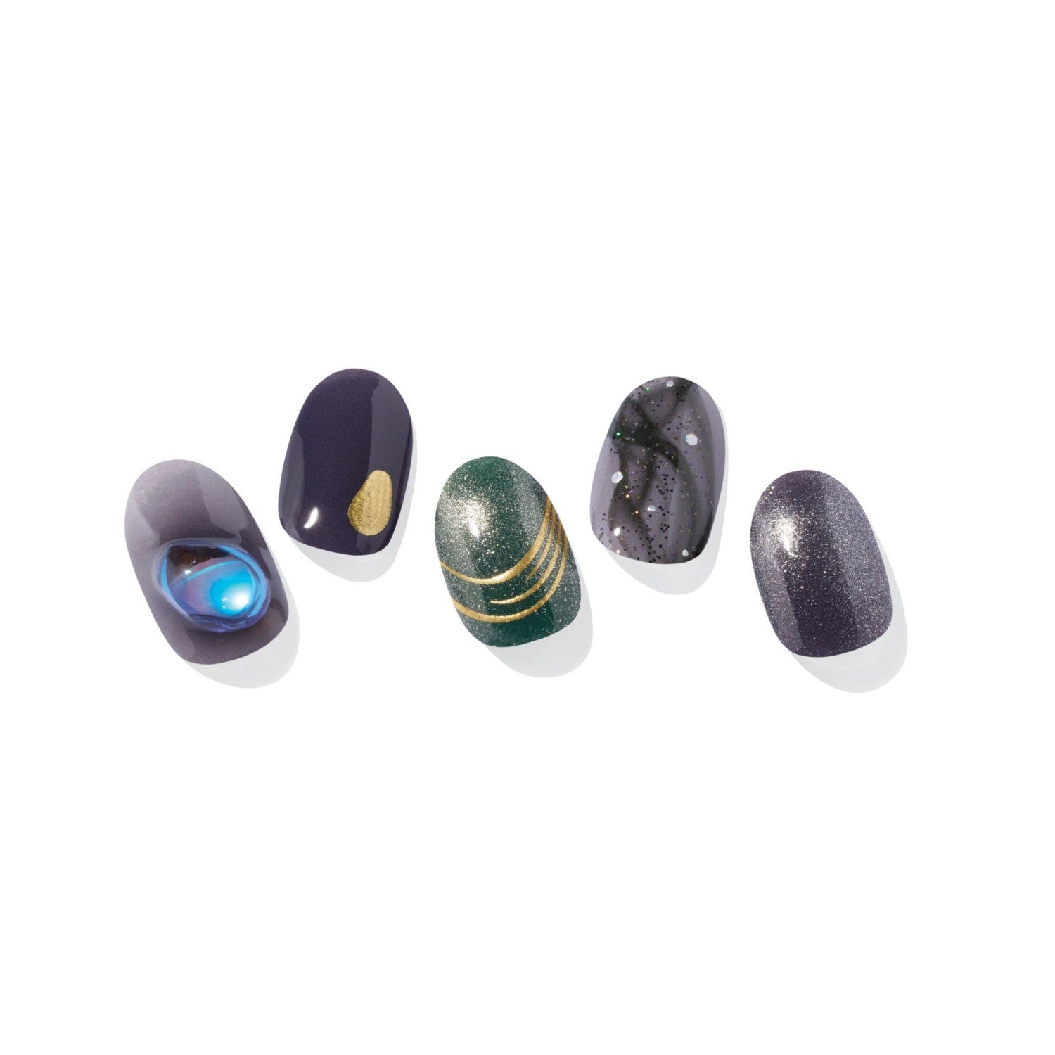 [ohora] Ursula, Flotsam & Jetsam Nail Seal Semi-Cure Gel Nail NP-041-JC DISNEY VILLAINS