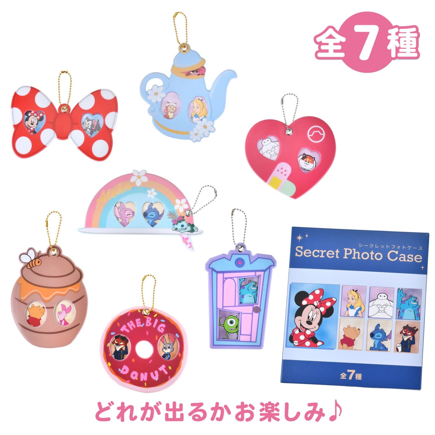 Disney Character Secret Card Holder Card Photo Case