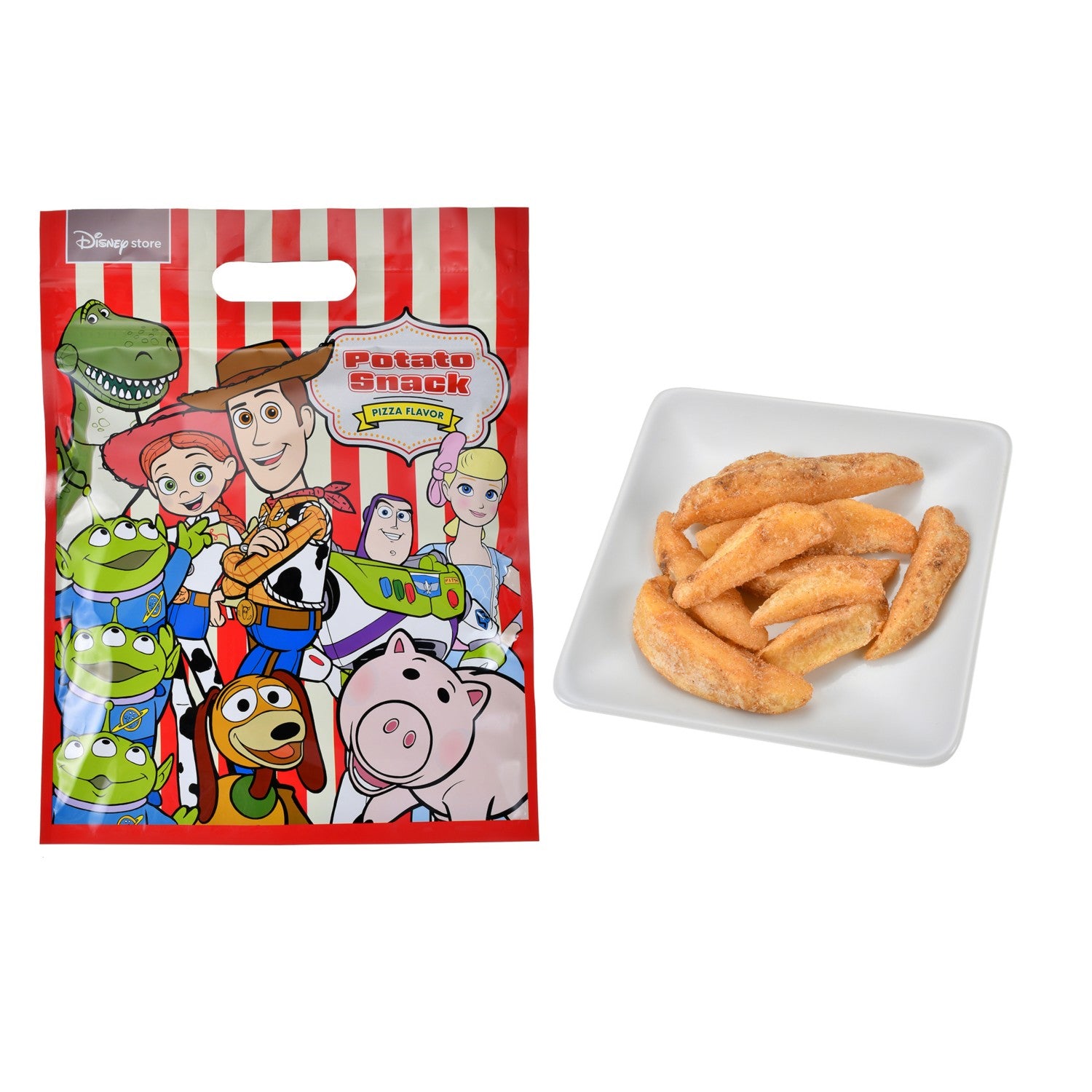 [Restock] Toy Story Snack Potato French Fries Ever Green