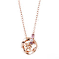 [The Kiss] DI-SN543CZ 40cm Disney Princess Rapunzel / Silver Necklace