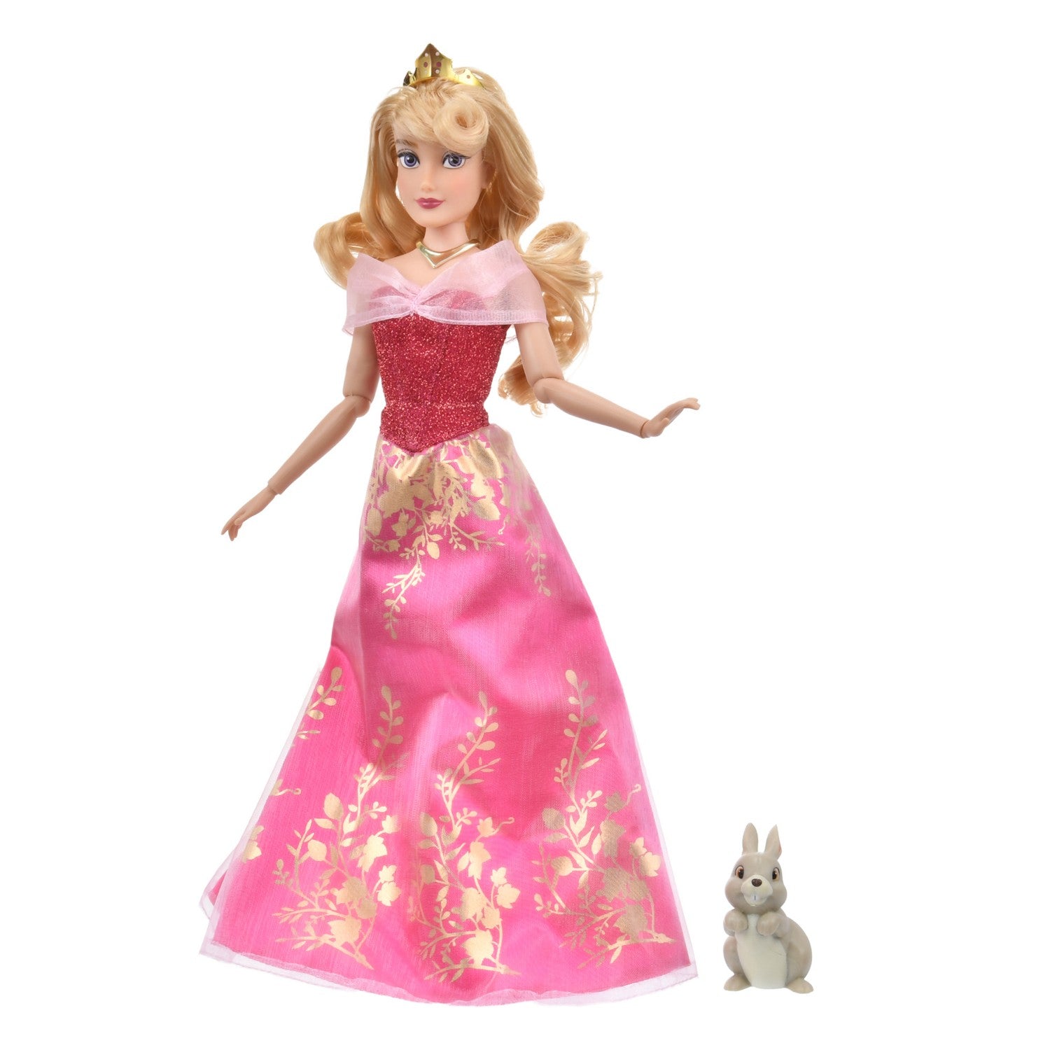 Princess Aurora & Rabbit Classic Doll with Figure