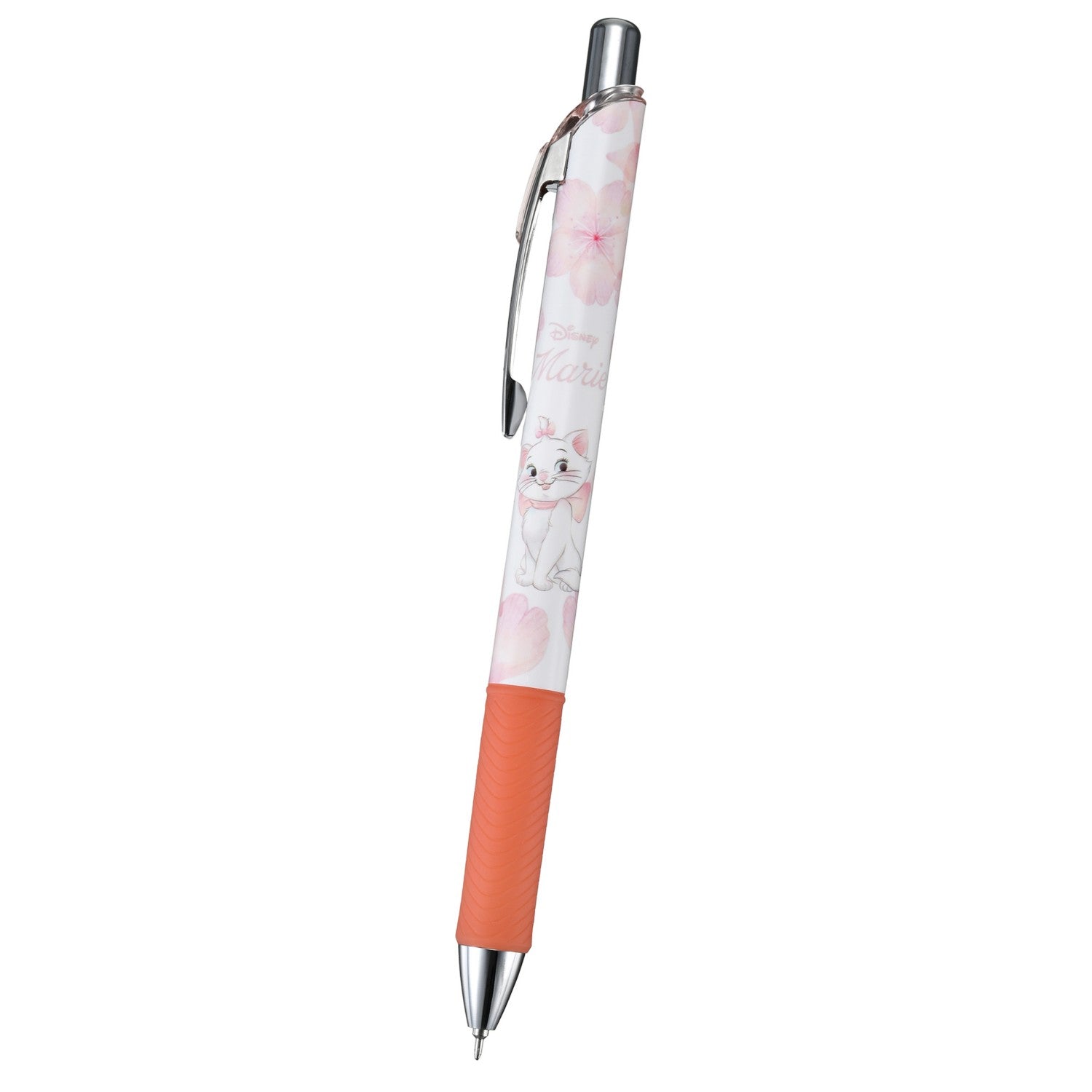 Marie Oshare Cat Energel 0.5 Gel Ink Ballpoint Pen Flower Water Color Sakura