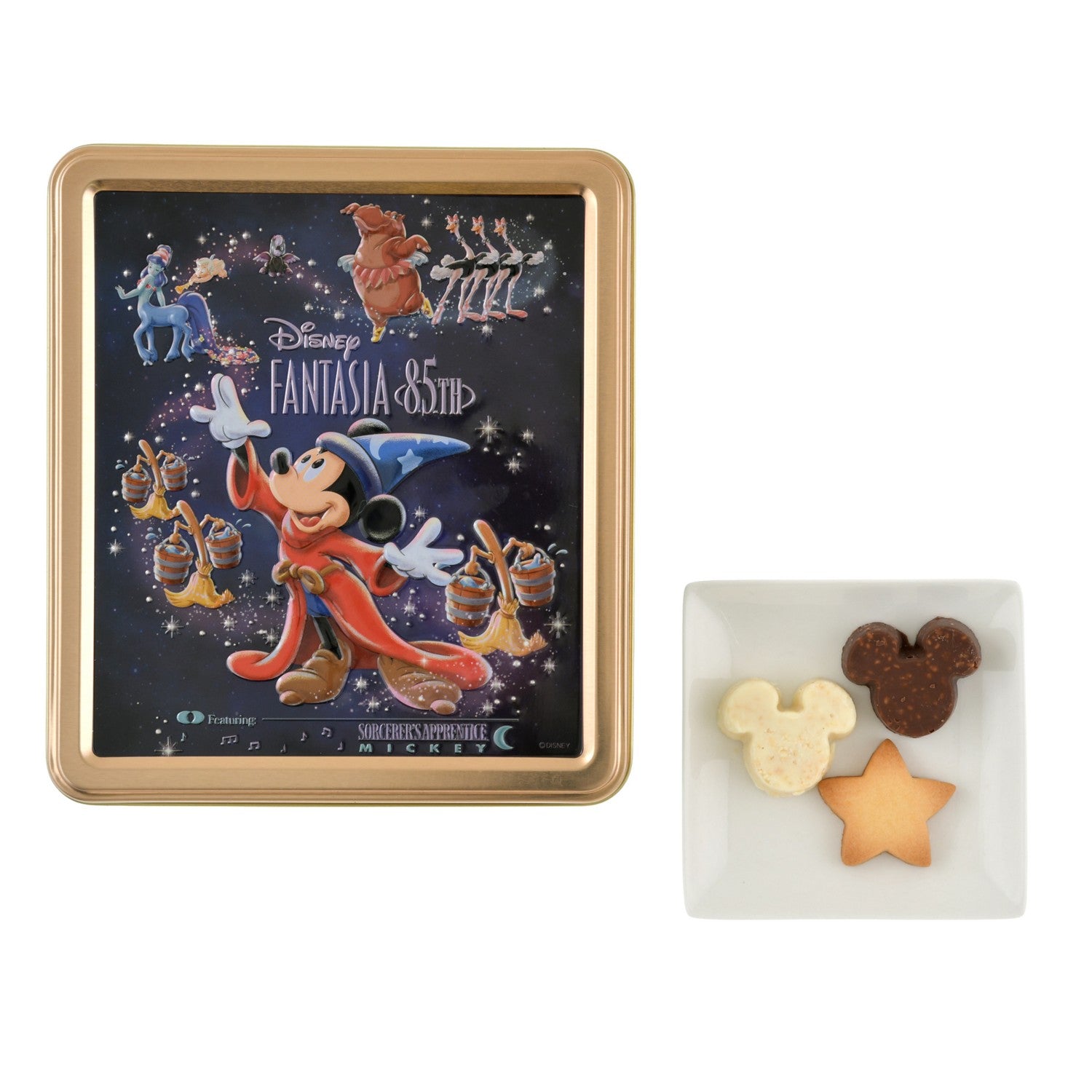 [Restock] Fantasia Crunch Chocolate Cookie Assortment Canned Disney FANTASIA 85TH