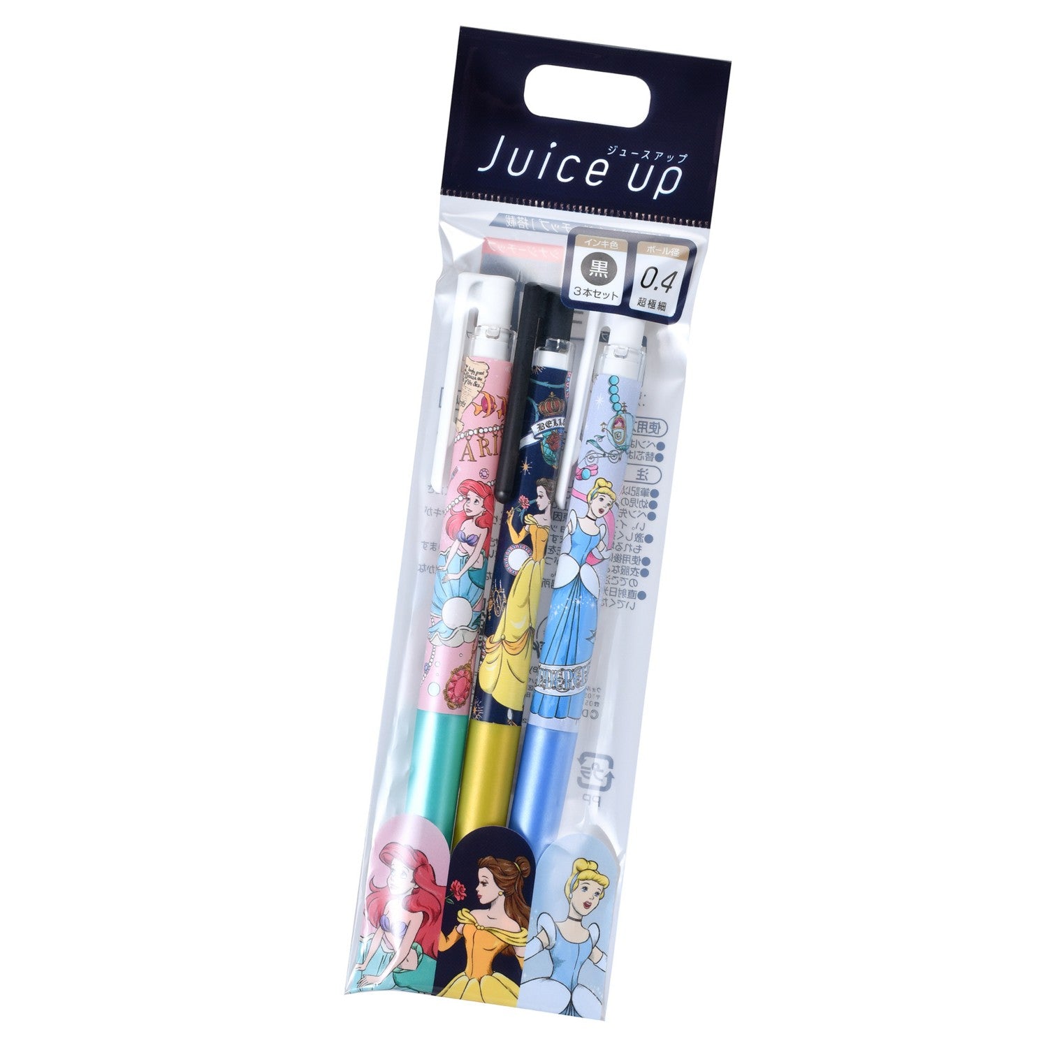 Disney Character Juice Up 0.4 Gel Ink Ballpoint Pen Set Gorgeous