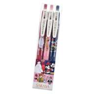 Disney Character Sarasa Clip 0.5 Gel Ballpoint Pen Set Holiday Gift