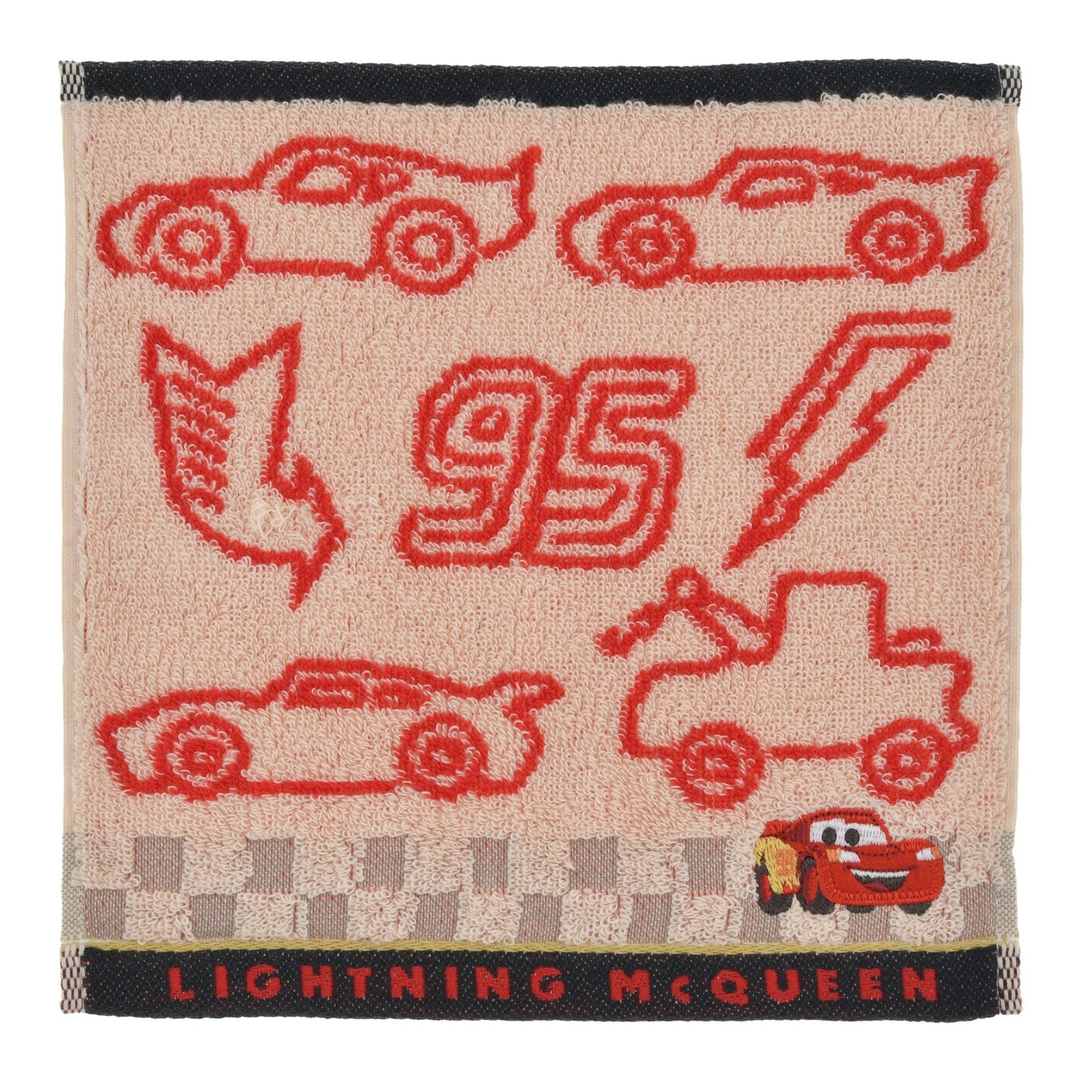 Lightning McQueen Mini Towel Pattern Cars