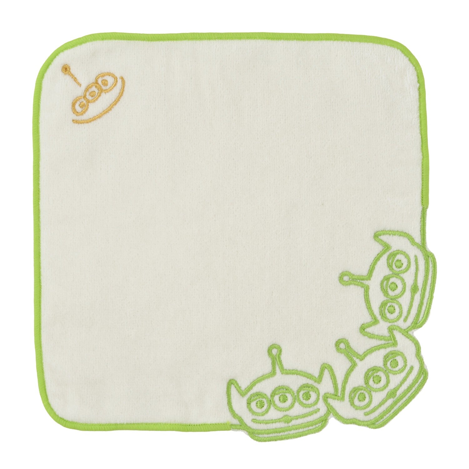Little Green Men/Alien Mini Towel Line Embroidery Face