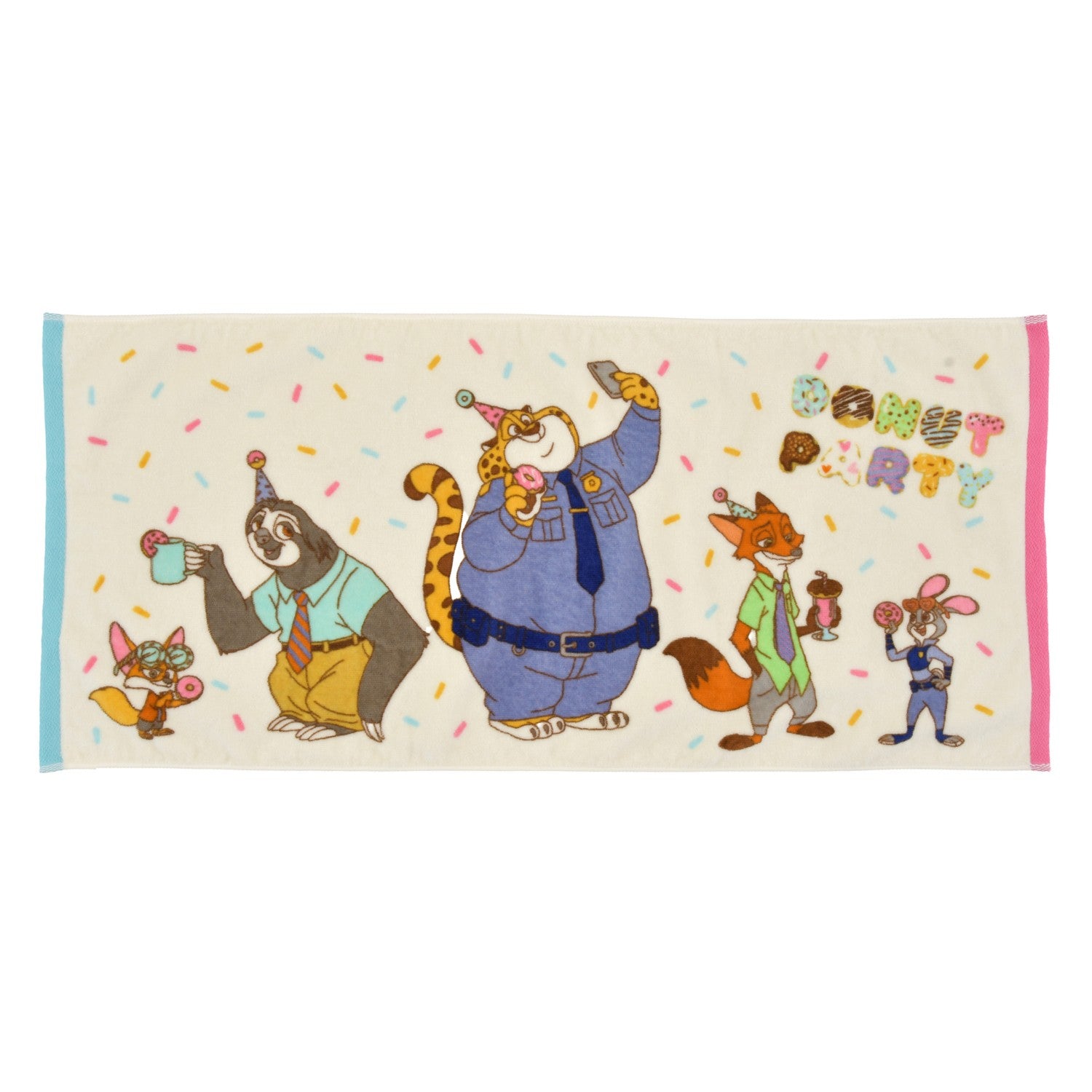 Zootopia Face Towel 10TH Anniversary Collection from the Disney movie Zootopia