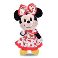 nuiMOs Plush Costume One Piece & Ribbon Strawberry & Cherry
