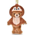 Unibear City Plush Keychain Costume Poncho Chip